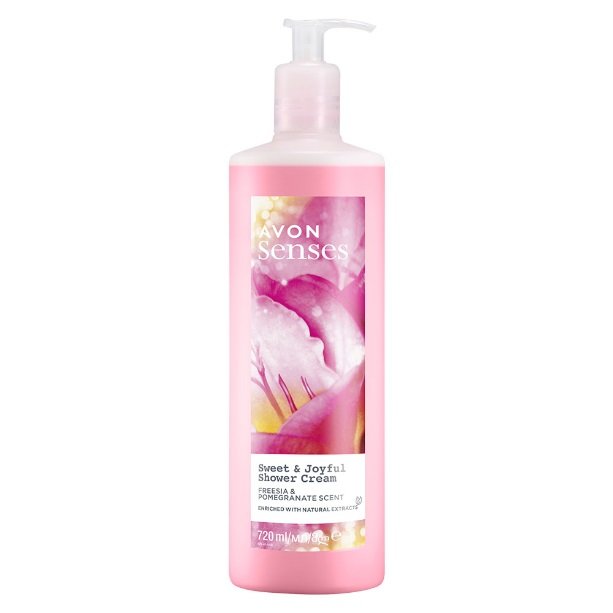 

Avon, Senses, Гель для душа фрезия-гранат, 720 мл