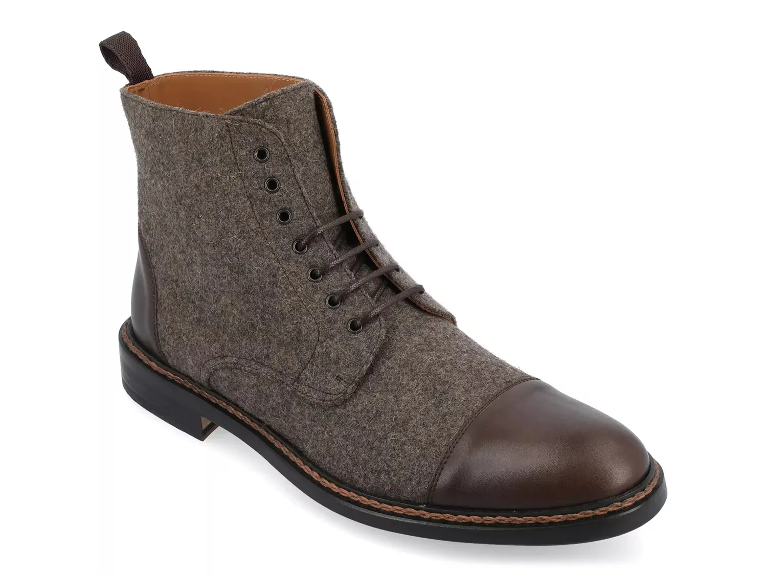 

Ботинки Jack Cap Toe Taft, Dark Brown, Коричневый, Ботинки Jack Cap Toe Taft, Dark Brown