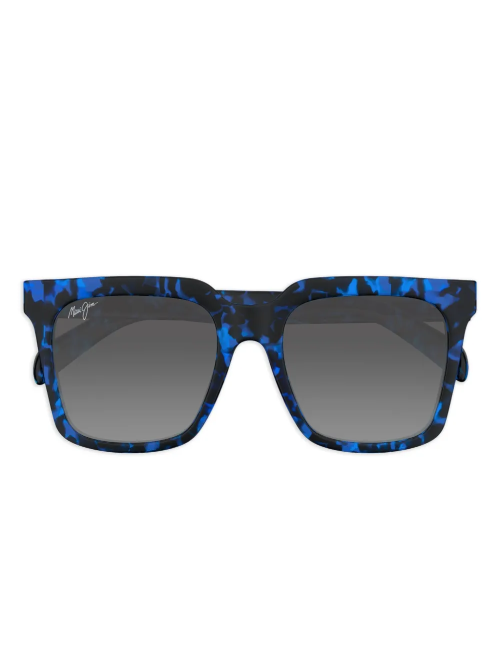 

Солнцезащитные очки Rooftops в оправе черепаховой расцветки Maui Jim, синий