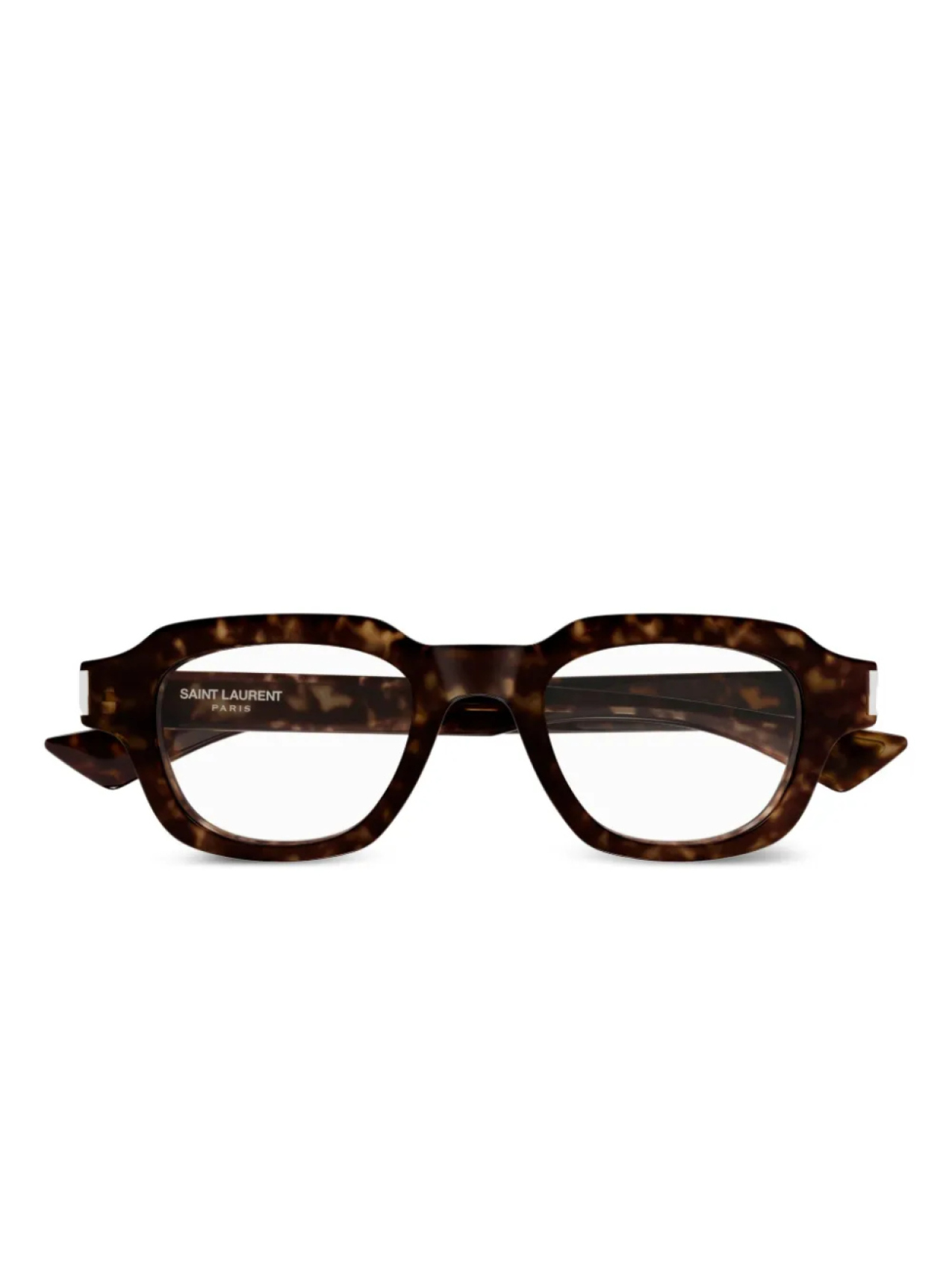 

Saint Laurent Eyewear очки в квадратной оправе, коричневый