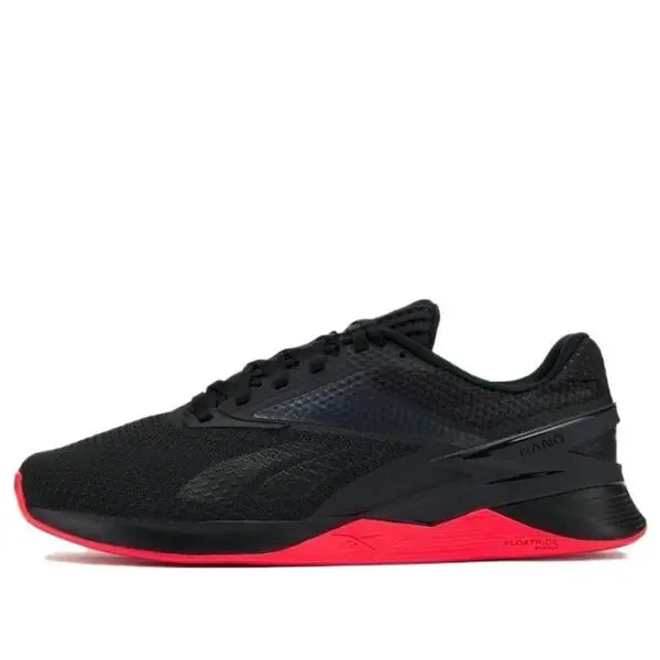 

Кроссовки nano x3 'black neon cherry' Reebok, черный