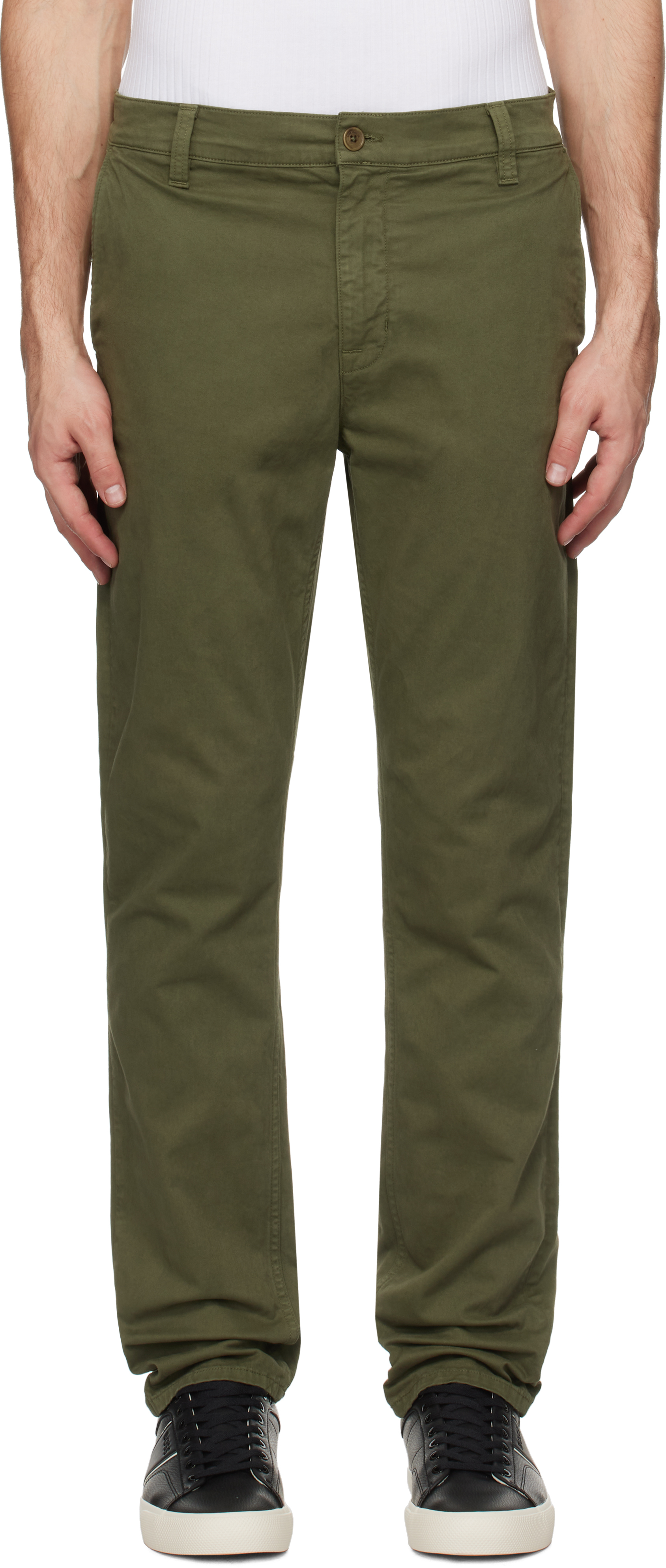 

Зеленые брюки Easy Alvin Nudie Jeans