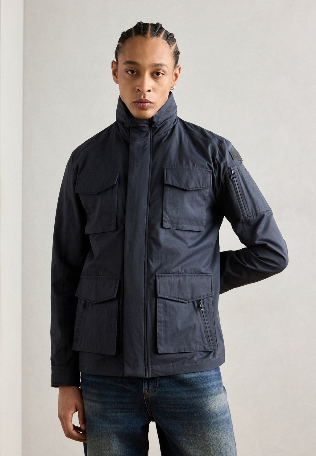 

Летняя куртка FOLSOM Schott, темно-синий