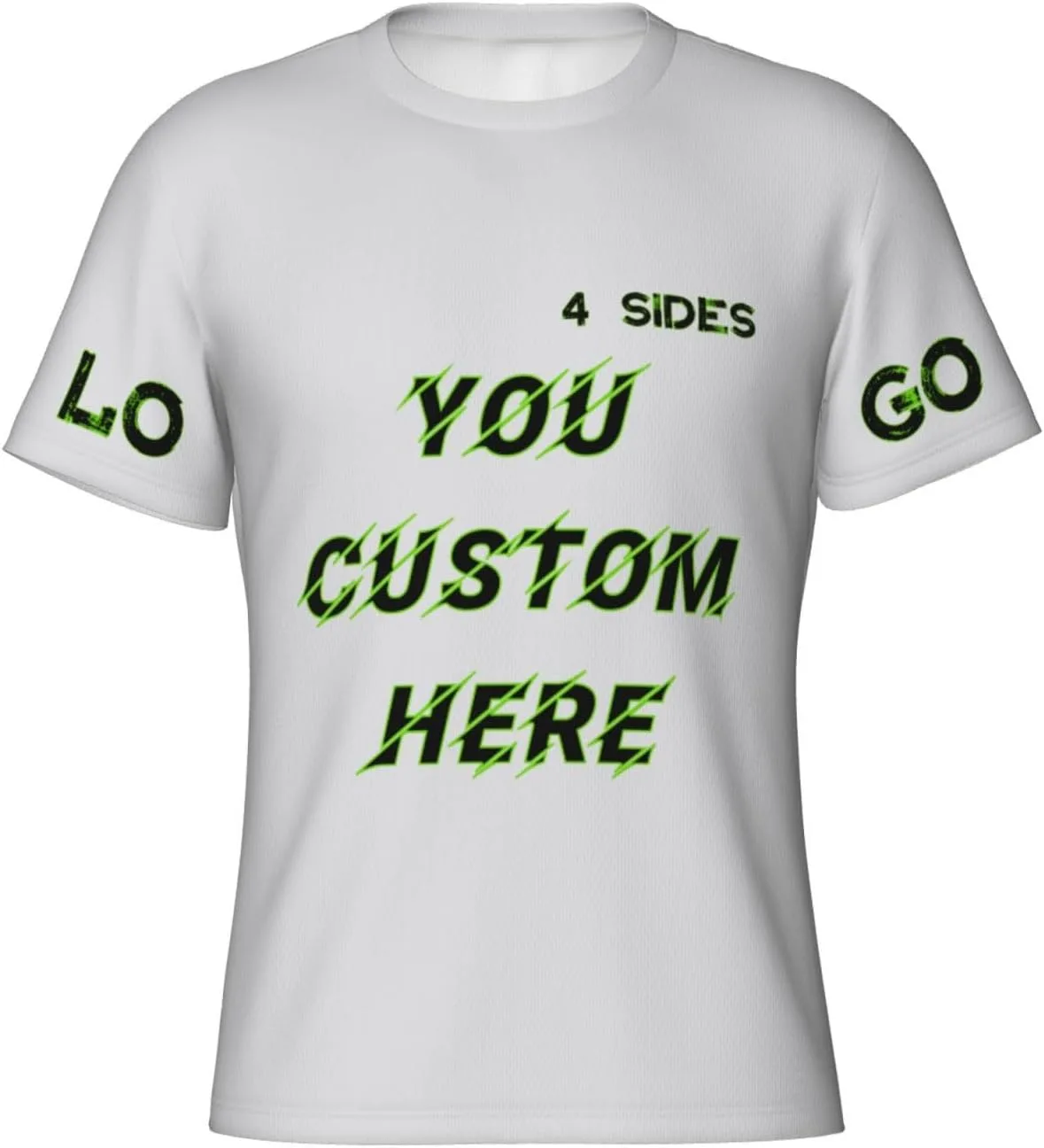 Футболка Custom с логотипом и текстом