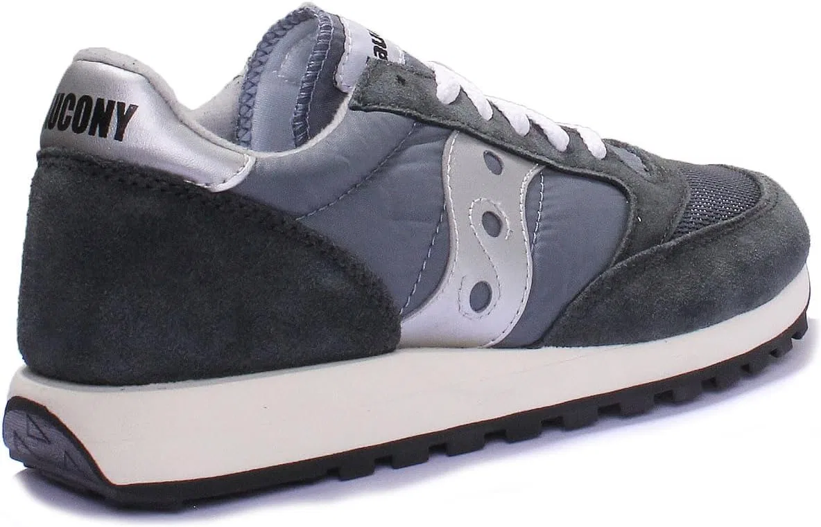 Мужские винтажные кроссовки Jazz Original Saucony, Blue Navy Silver — фото 4