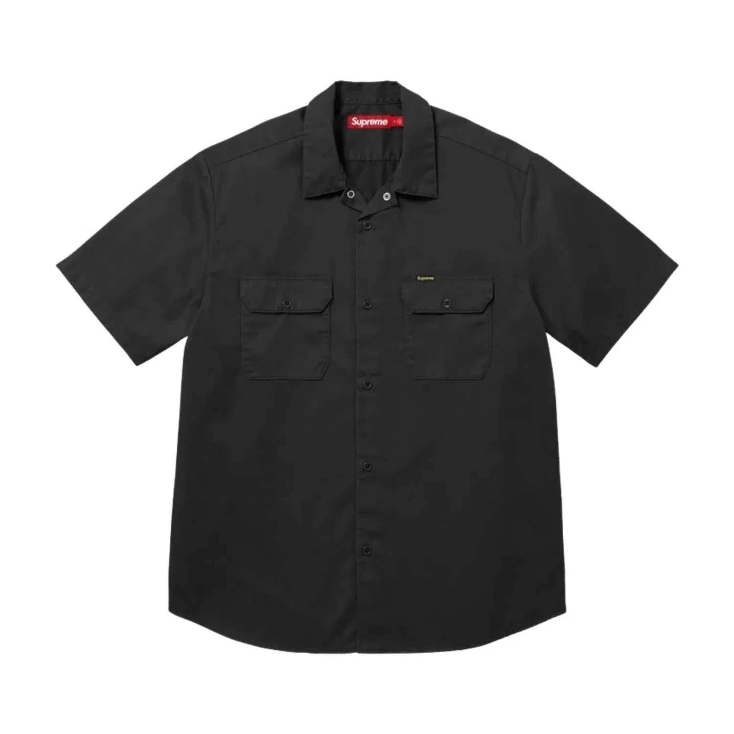 Рабочая рубашка Supreme x Ghostface SS26 S/S 'Black' SUP-SS26-210-BLK, черный — фото 2