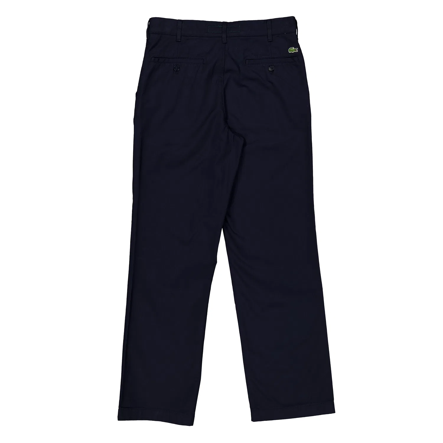 Брюки прямого кроя из хлопка Lacoste, Navy Blue — фото 2