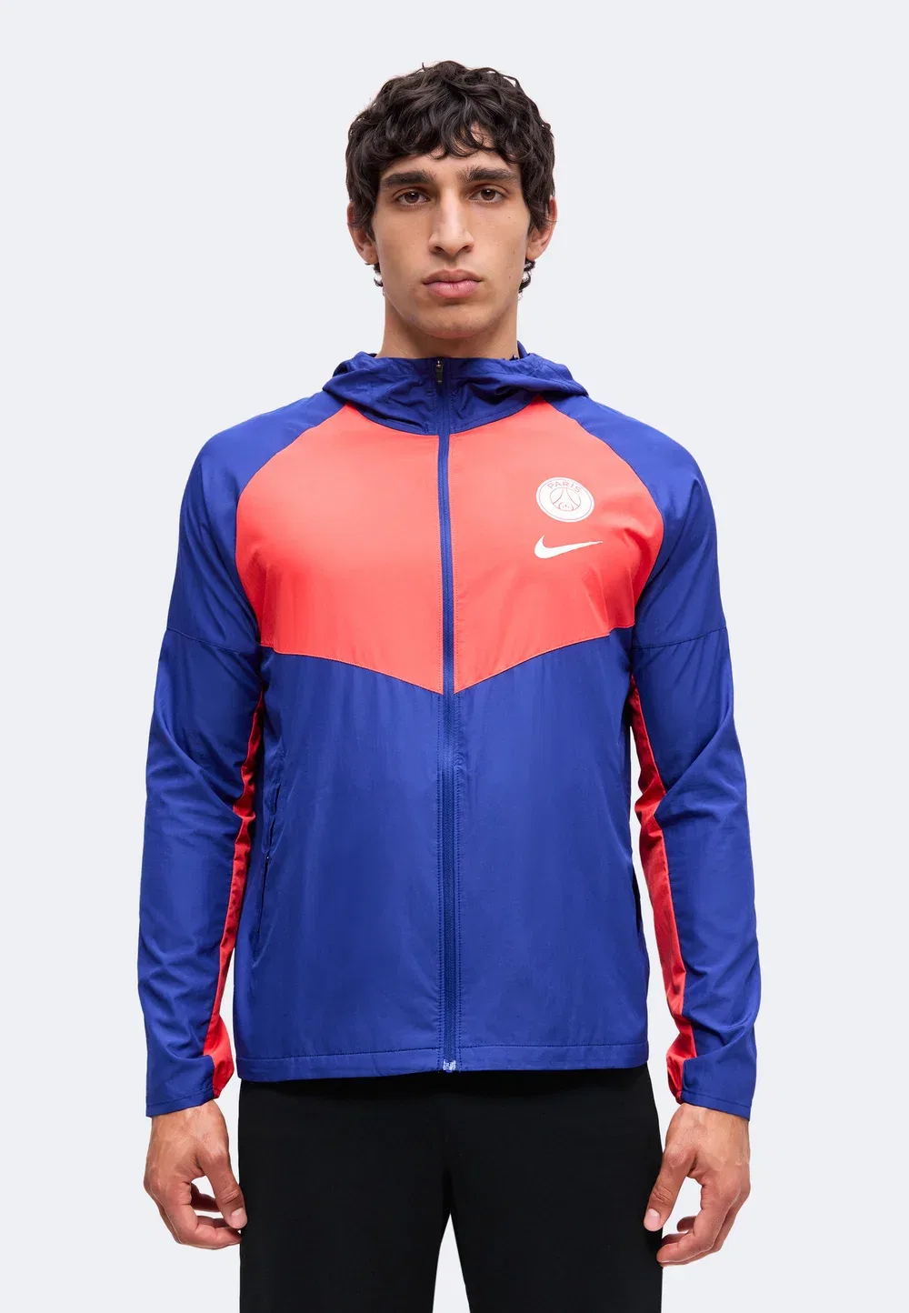 Псж бег - ветровка Nike Performance, Deep Royal Blue/Global Red/White