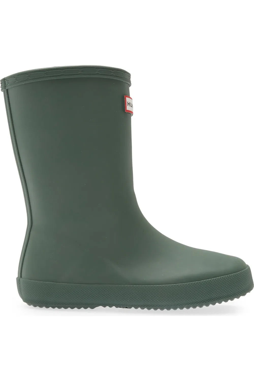 Детские сапоги резиновые с амортизирующей стелькой First Classic Rain Boot Hunter, Hntrgreen — фото 3