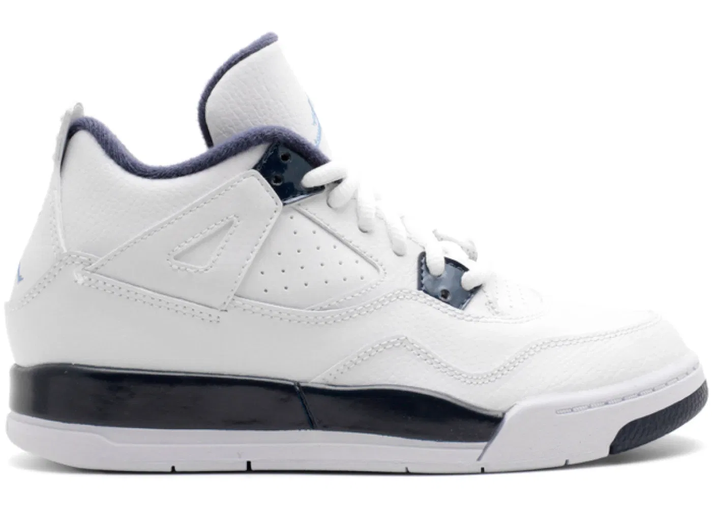 Детские кроссовки Lifestyle с моделью Jordan 4 Retro LS Jordan, White/Legend Blue-Midnight Navy