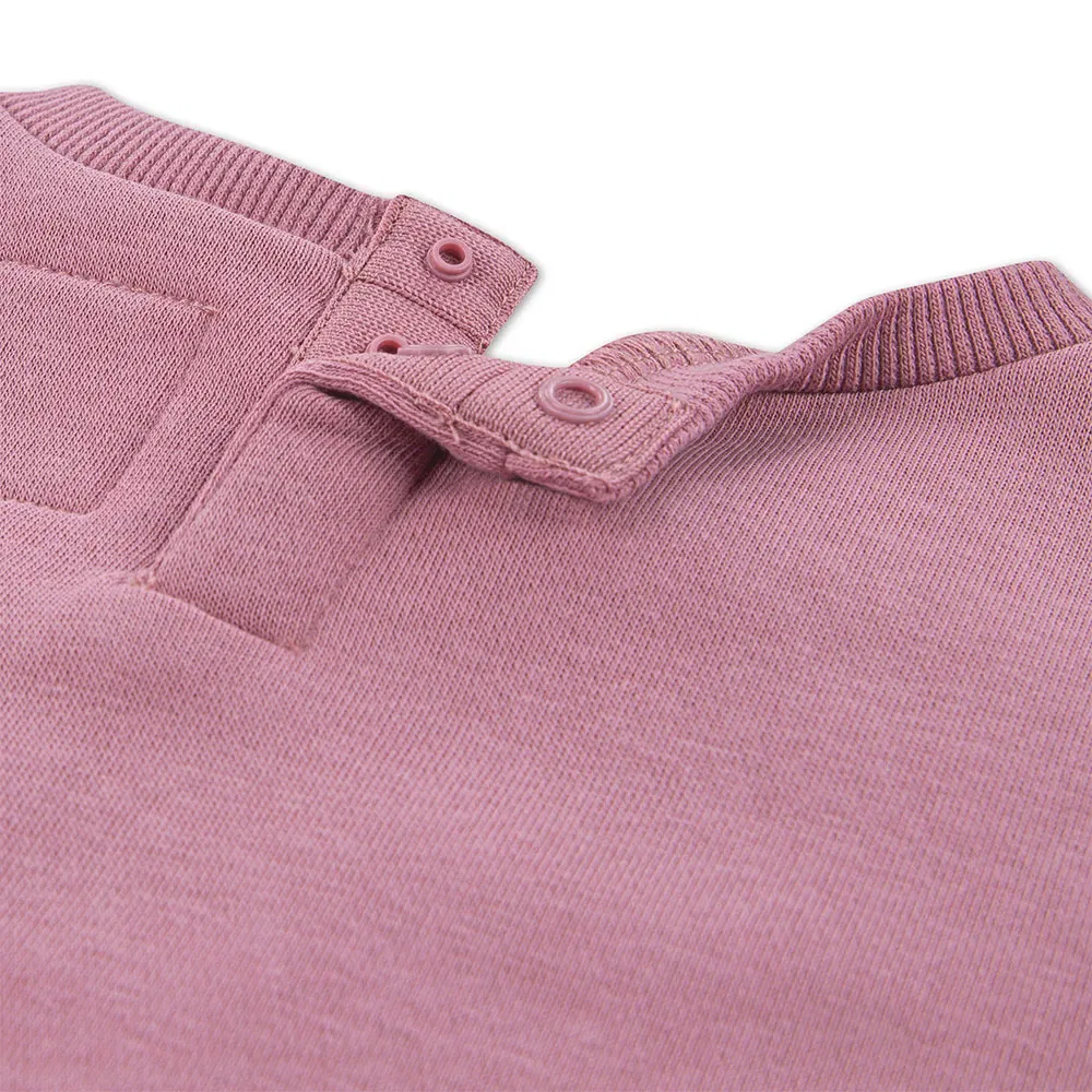 Детский свитшот для девочек с аппликацией Rose Front Tuck Crew Levi's, Pink — фото 3
