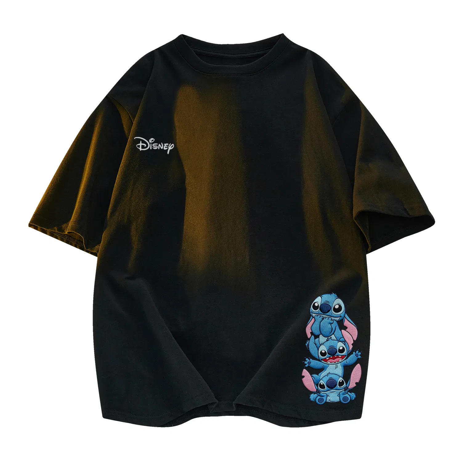 Детская футболка с принтом Disney Unisex Crew Neck Moderate Other, Цвет Navy Blue — фото 3