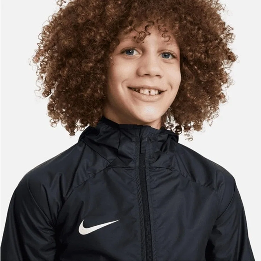 Детский дождевик с технологией Storm-FIT Nike, Бело-черный