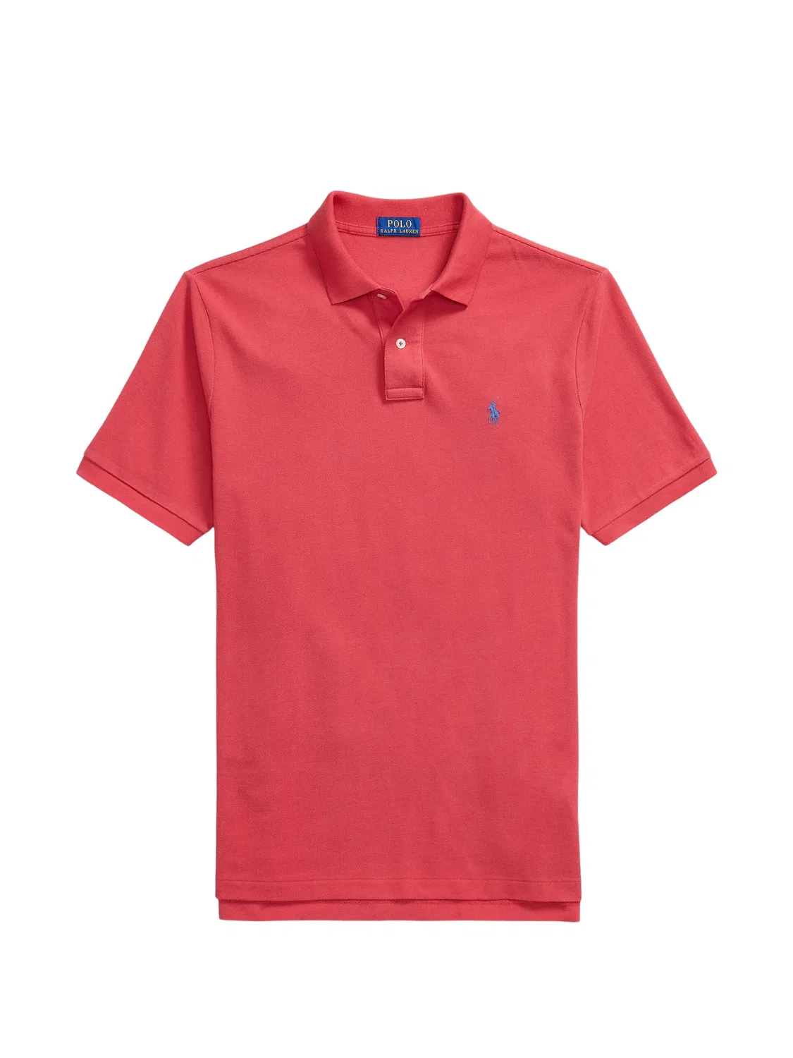 Рубашка поло из хлопка Polo Ralph Lauren, розовый