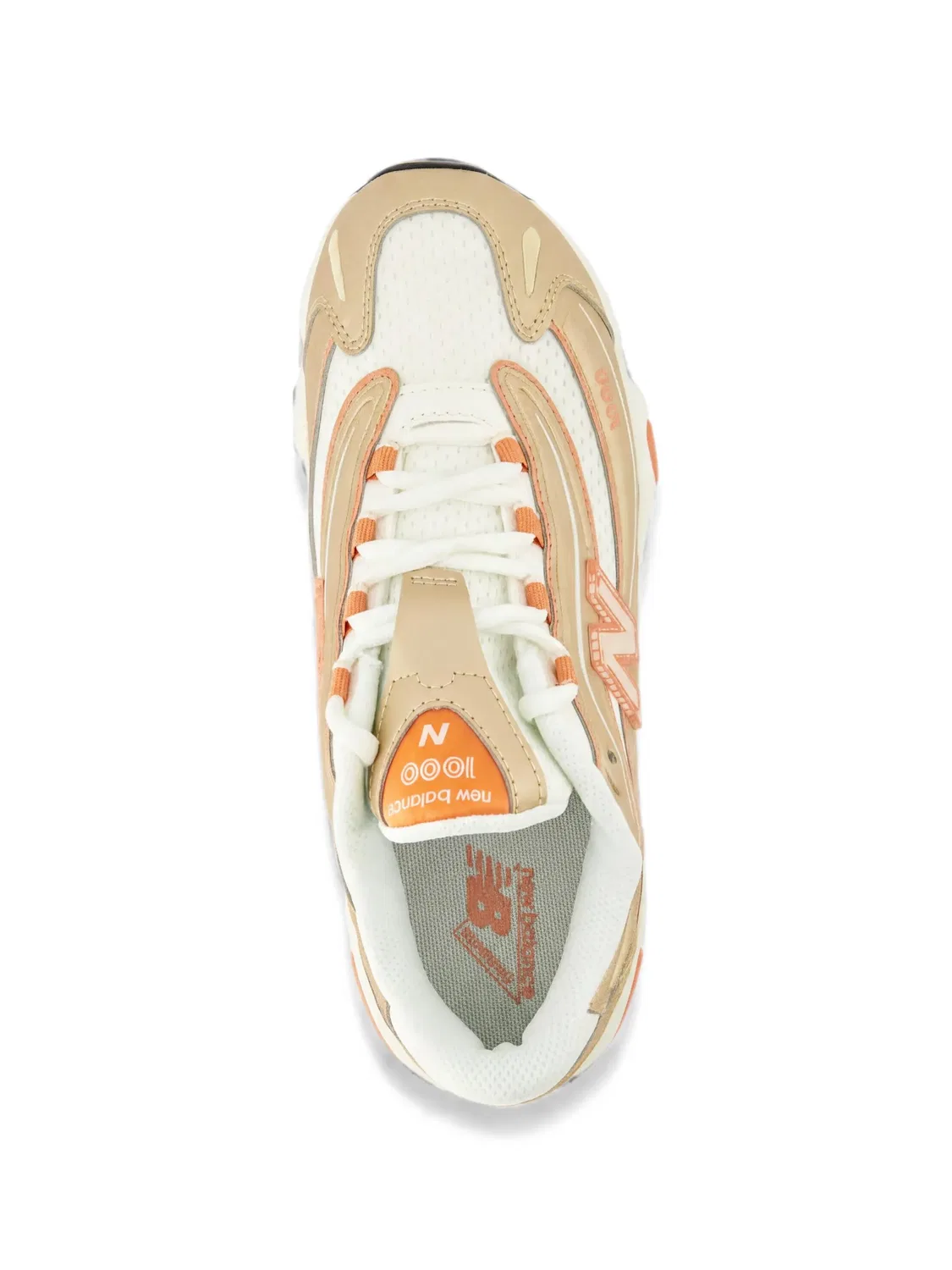 Кроссовки 1000 со вставками New Balance Kids, белый — фото 2