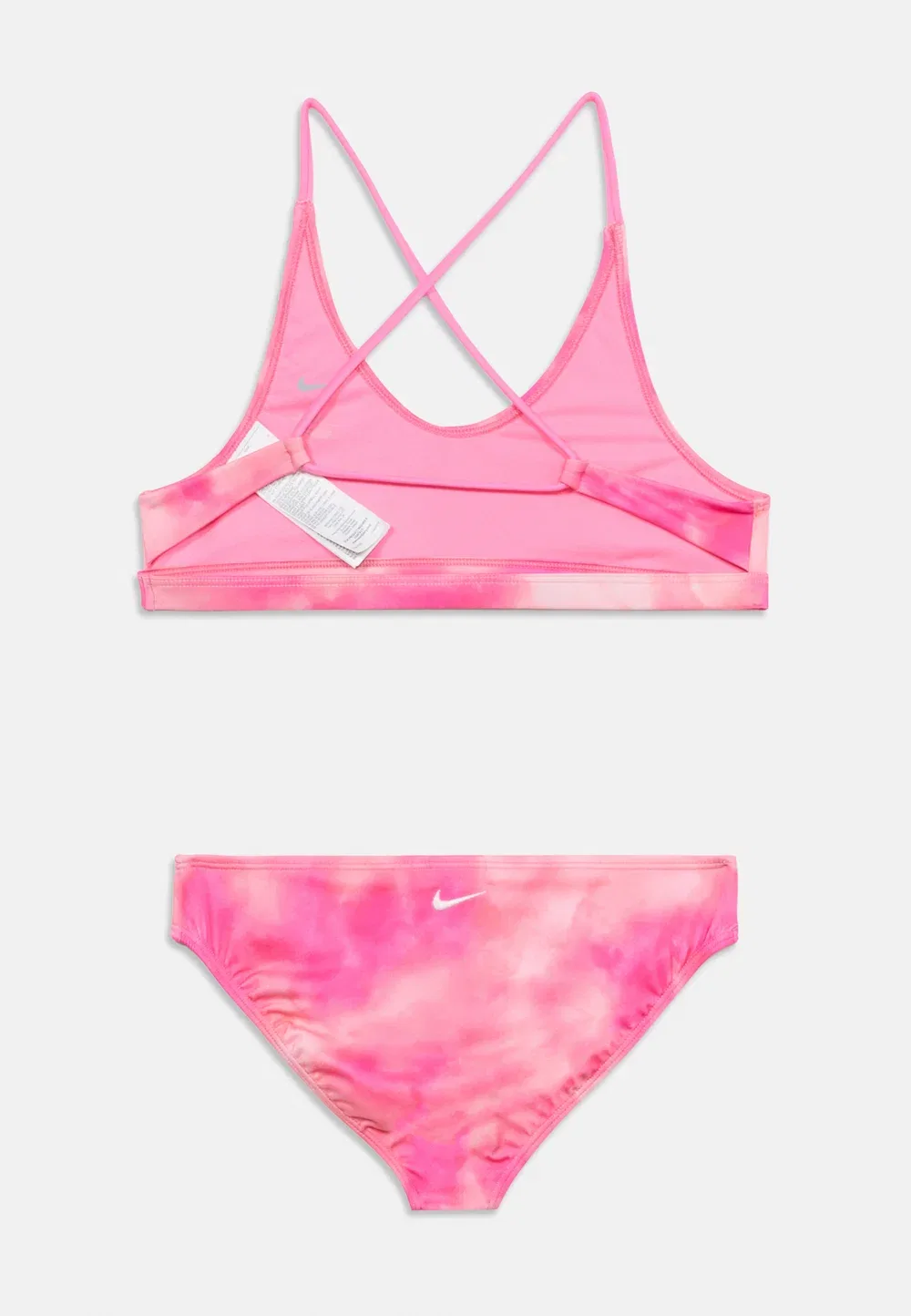 Комплект на шнуровке - бикини Nike Swim, Pink Glow — фото 2