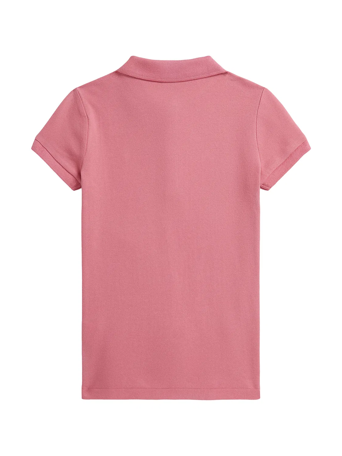 Поло стандартного кроя для девочки Polo Ralph Lauren, розовый — фото 2