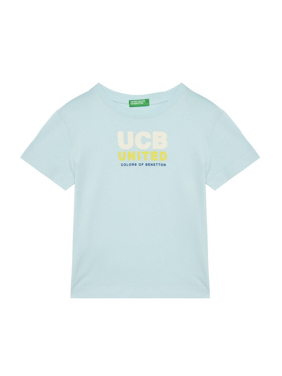 

Футболка обычного кроя 3I1XG10JO United Colors Of Benetton, синий