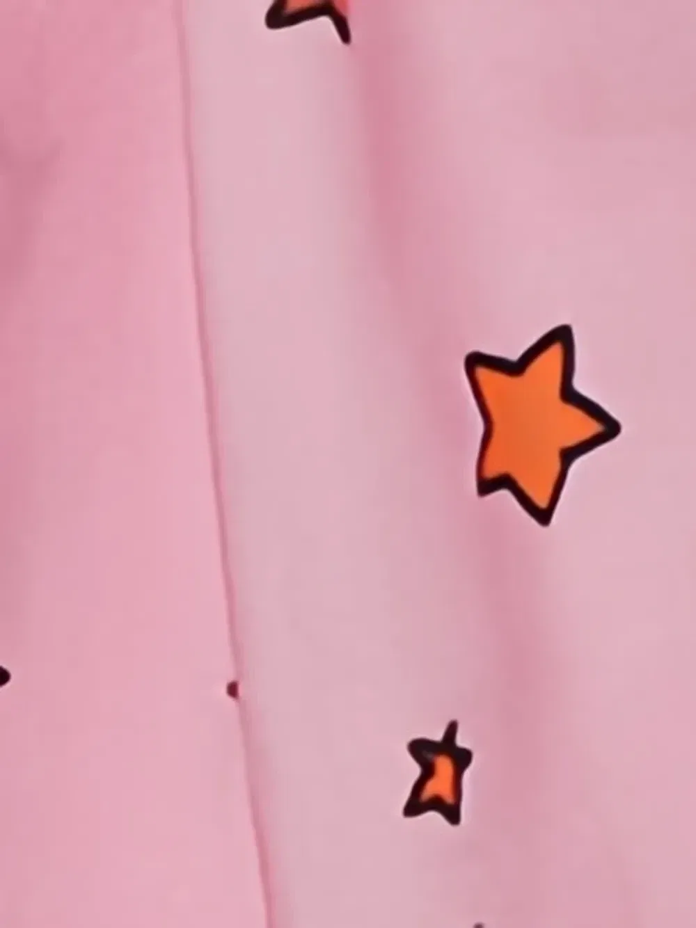 Платье с оборками и принтом в виде звезд Stella McCartney Kids, розовый — фото 4