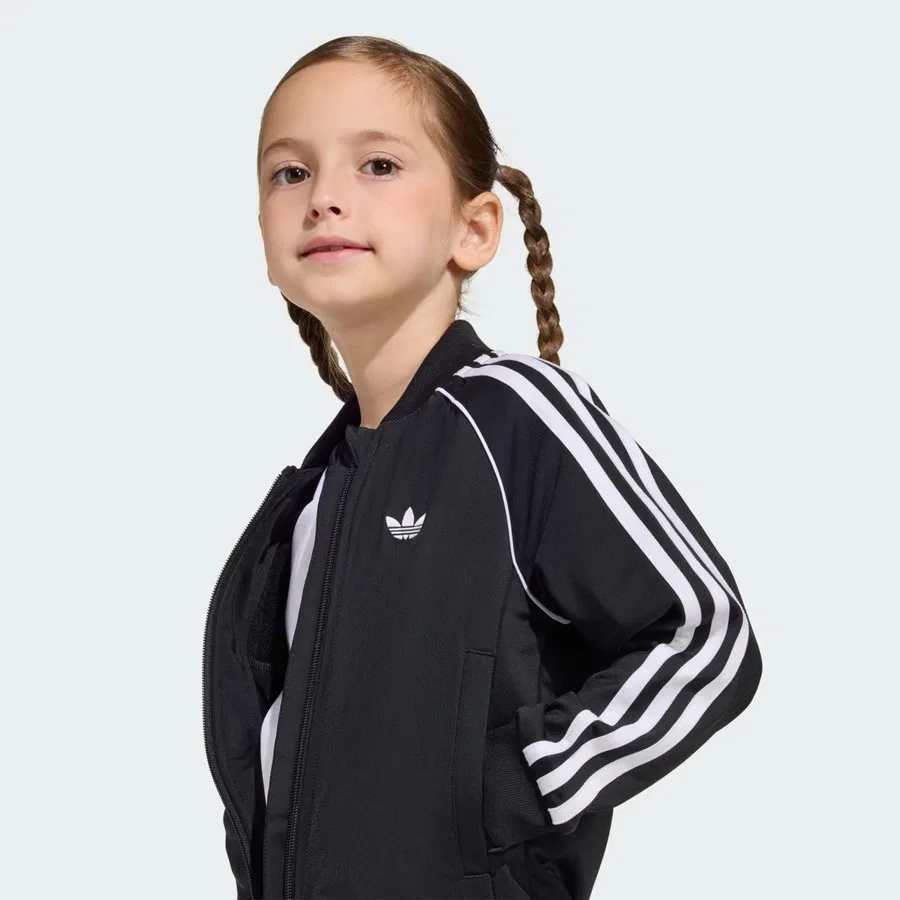 Спортивный комплект с длинным рукавом SST Tracksuit adidas, Розовый — фото 4
