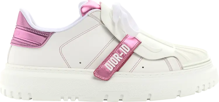 

Кроссовки Dior Wmns ID White Metallic Pink, белый