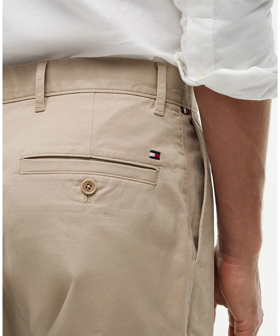 Брюки чинос из стрейч-хлопка, Regular Fit Tommy Hilfiger, Batique Khaki — фото 3