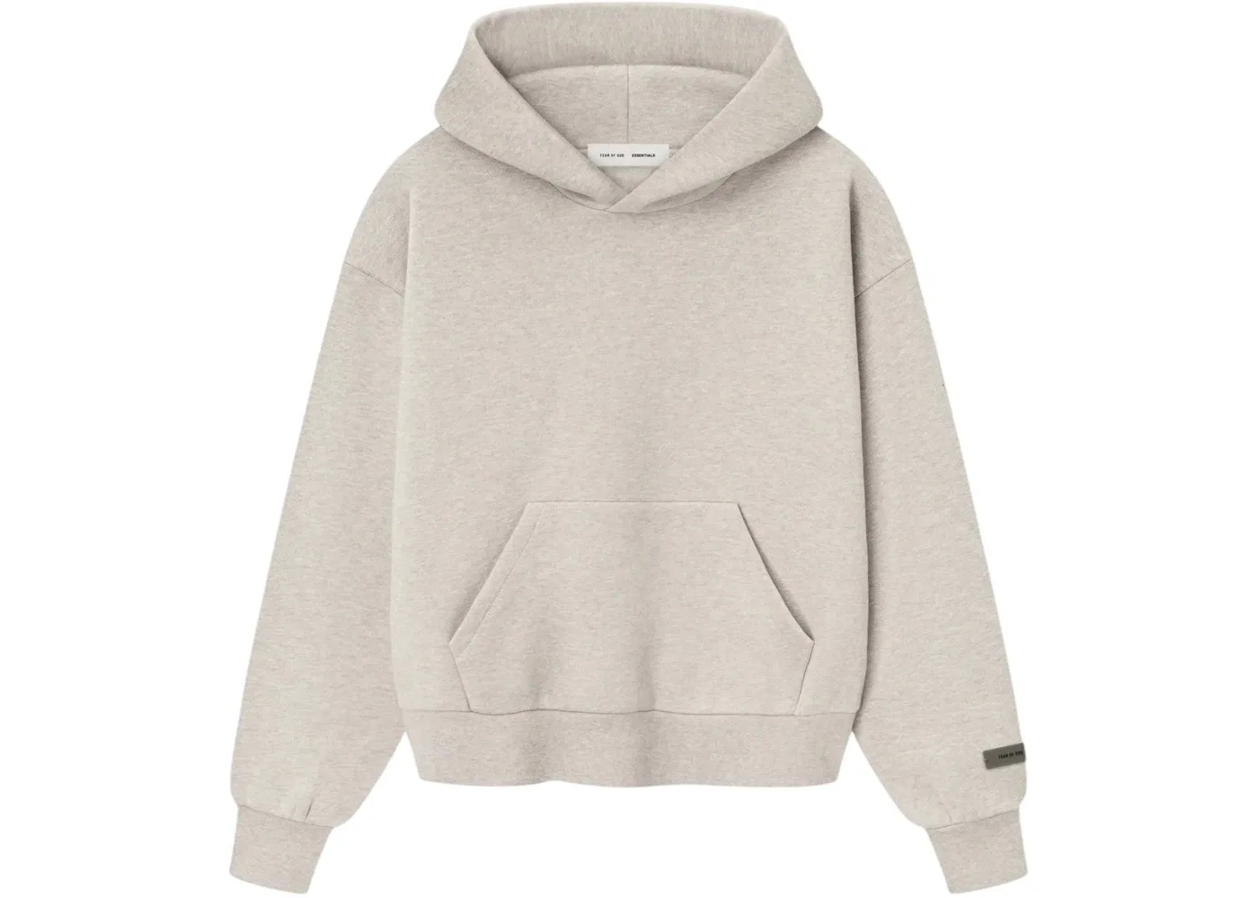 Женская худи Classic Fleece Hoodie Fear of God, Heather Stone