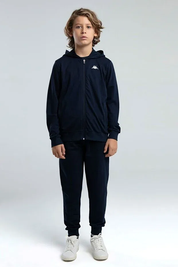 Детский кардиган для мальчиков с текстурой Kappa, Navy Blue
