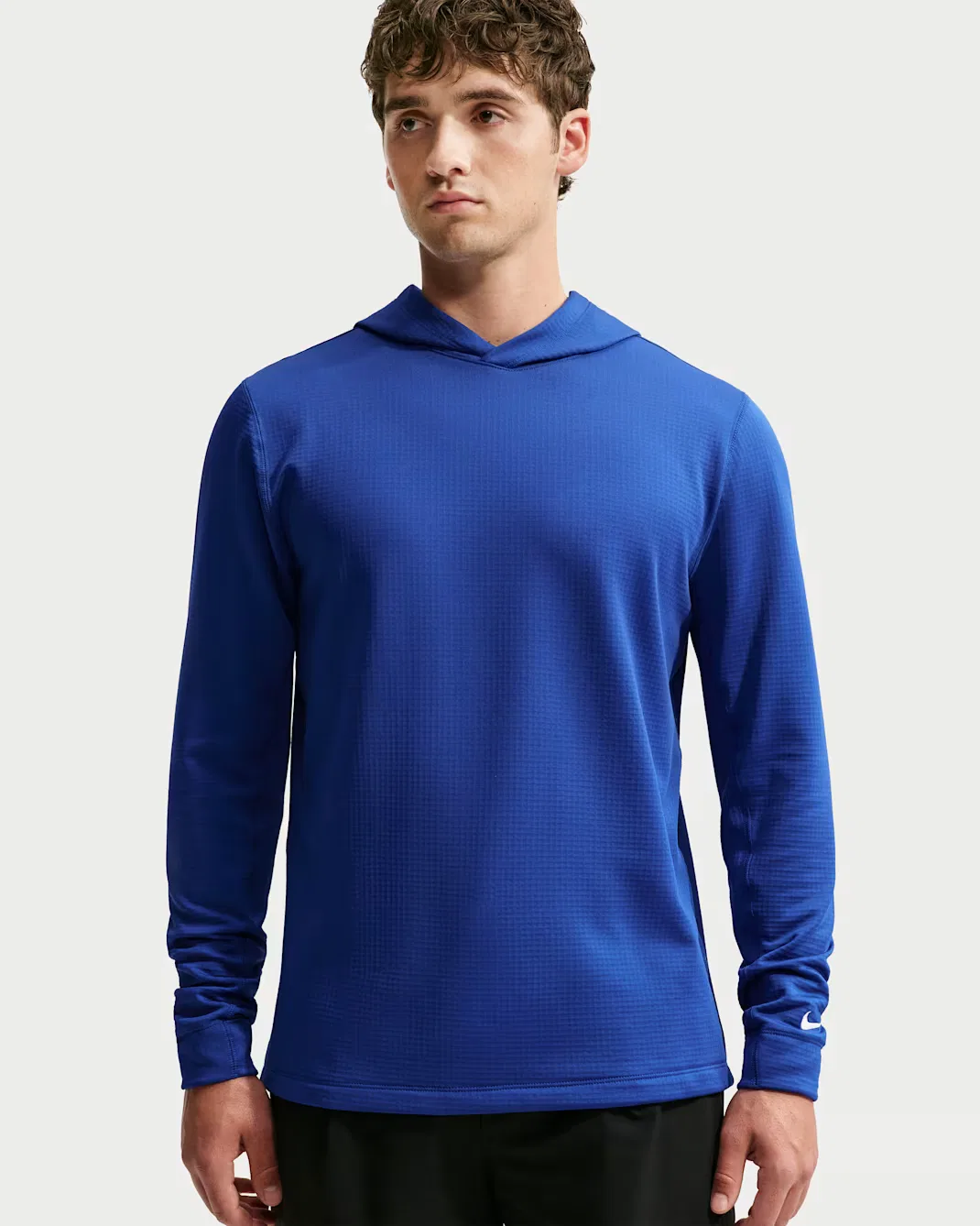 Мужская термотолстовка для гольфа Therma-FIT Nike Velocity, Old Royal/White