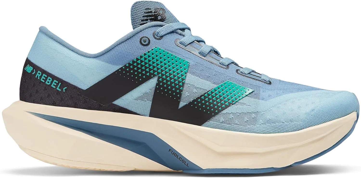Мужские беговые кроссовки New Balance FuelCell Rebel V4, синий — фото 4