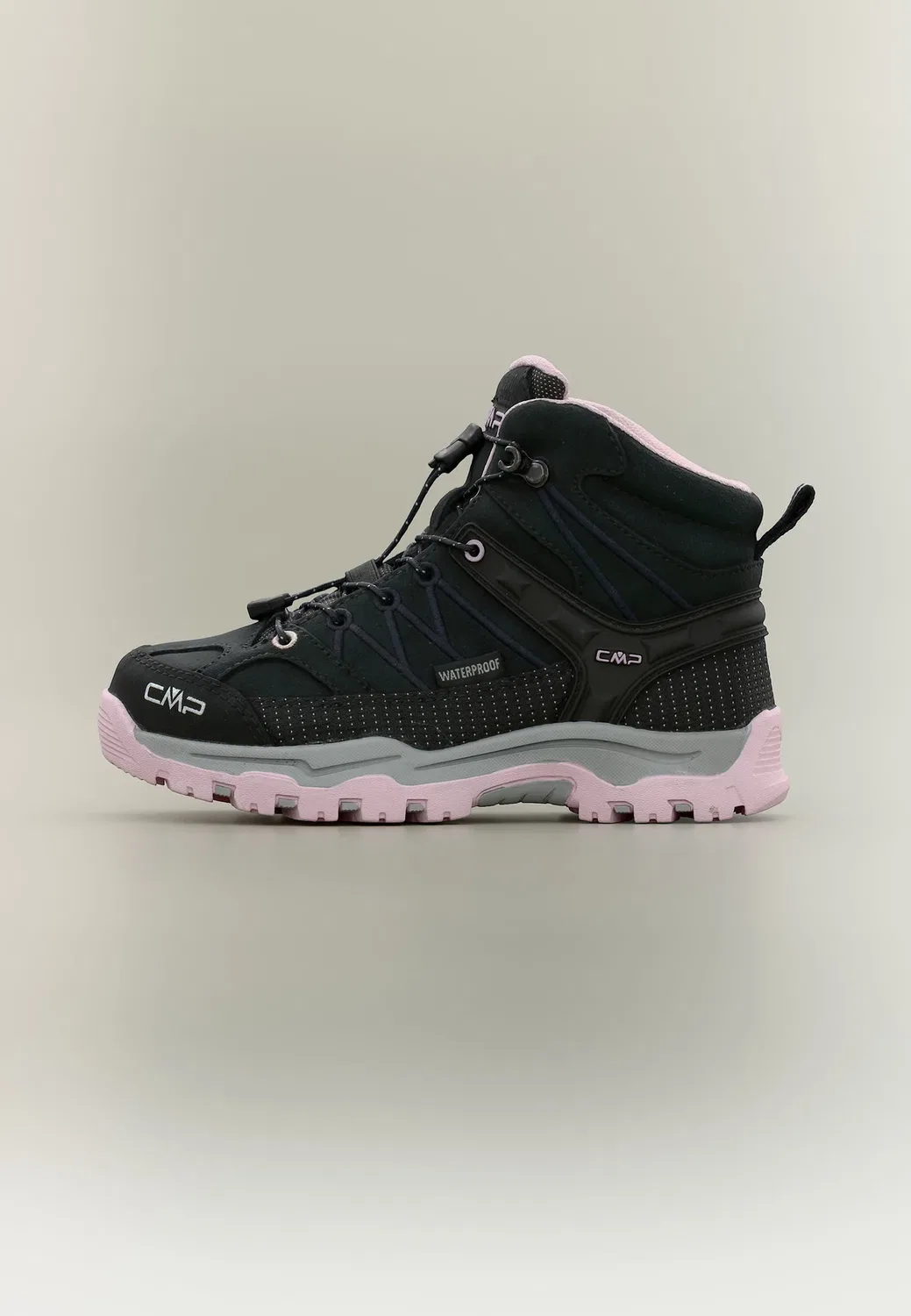 Детские походные ботинки Rigel Mid WP унисекс Cmp, Antracite/Soft Pink