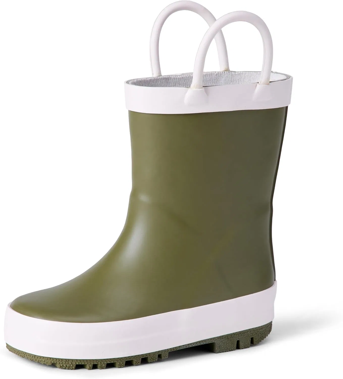 Детские резиновые сапоги для мальчиков и девочек Amazon Essentials x Sofia Grainge, Olive
