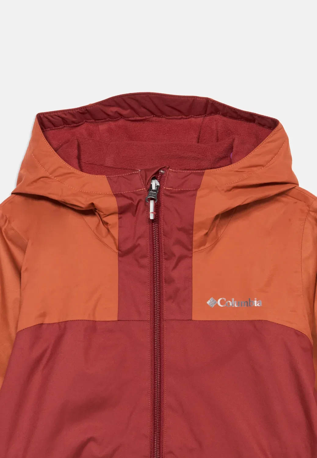 Куртка унисекс из софтшелла Rainy Trails Columbia, Red Oxide/Teak Brown — фото 3