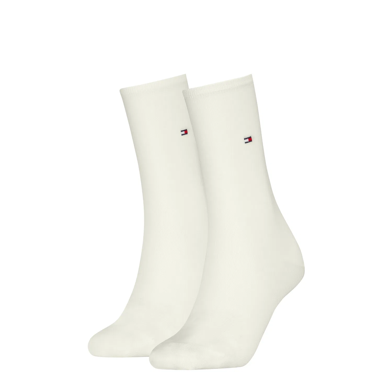 Женские носки с логотипом Tommy Hilfiger 2-Pack, Off White