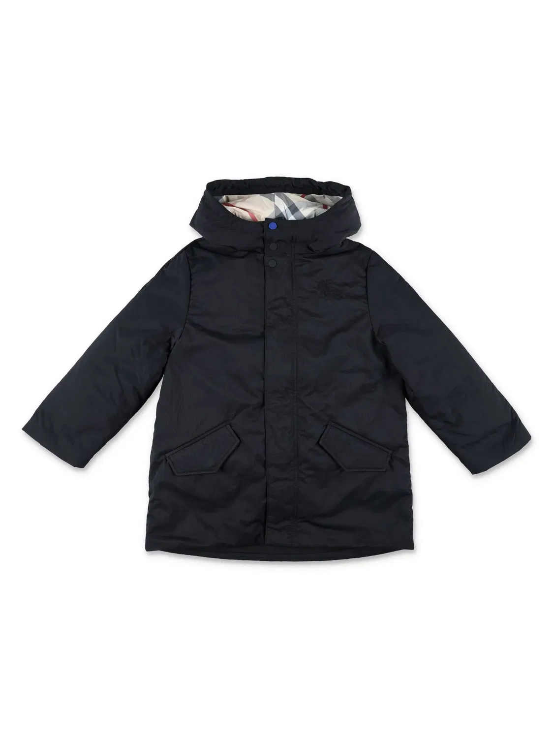 Пуховик с detachable warmer Burberry, черный