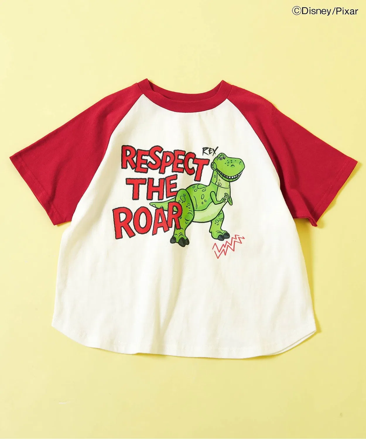 Детская футболка с принтом Toy Story Raglan Disney, Red