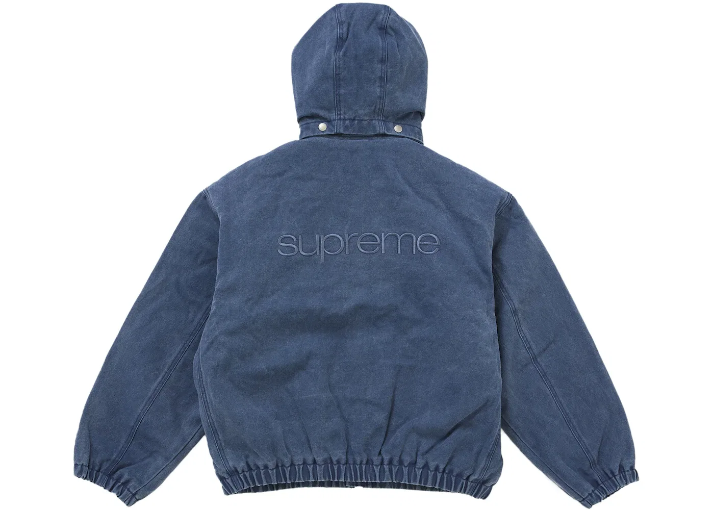 Мужская куртка-бомбер с искусственным мехом Supreme Jacket (FW25), Navy — фото 3