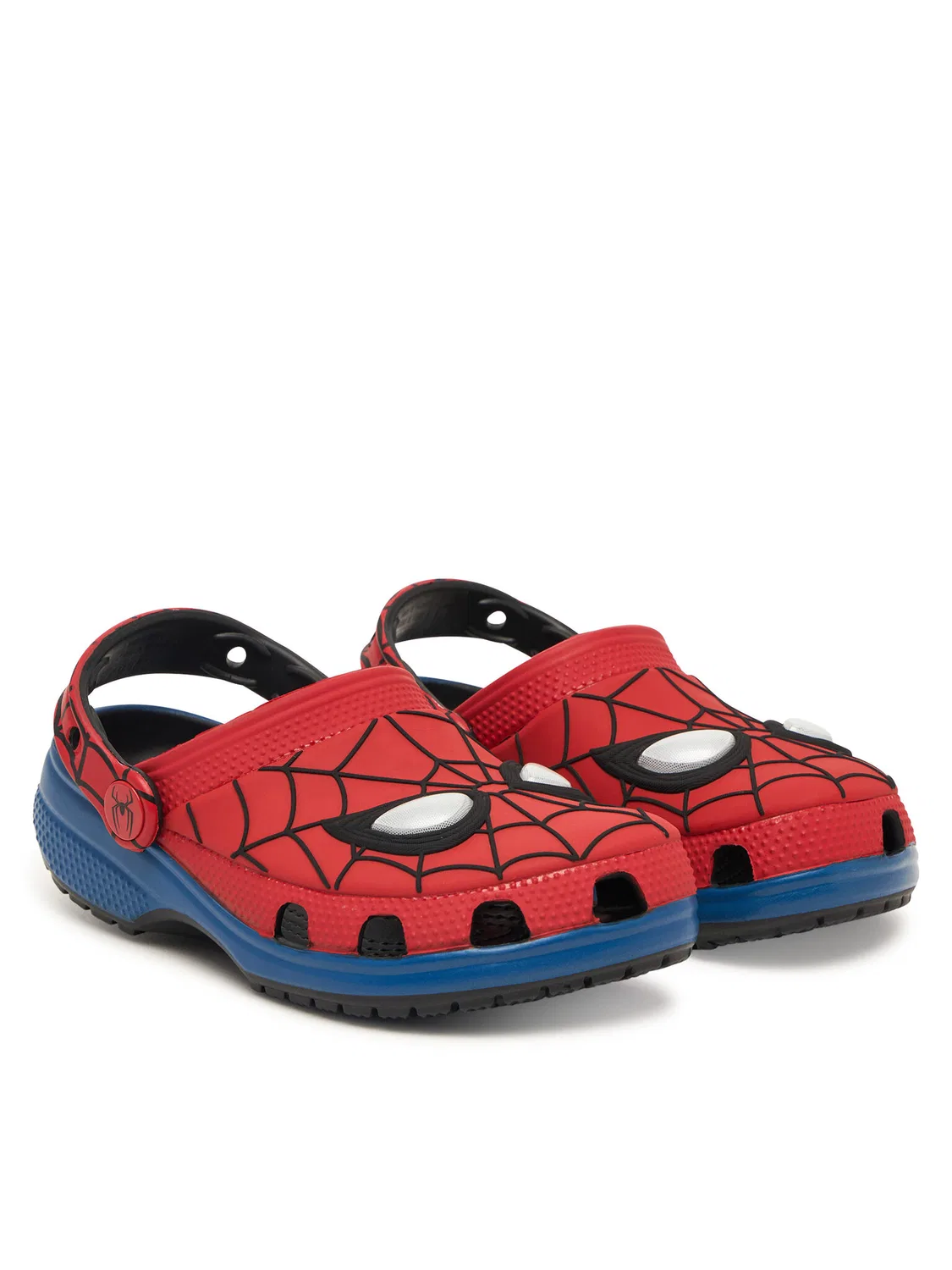 Шлепанцы для мальчика Kids' Spider-Man Classic Clog Crocs, красный — фото 2