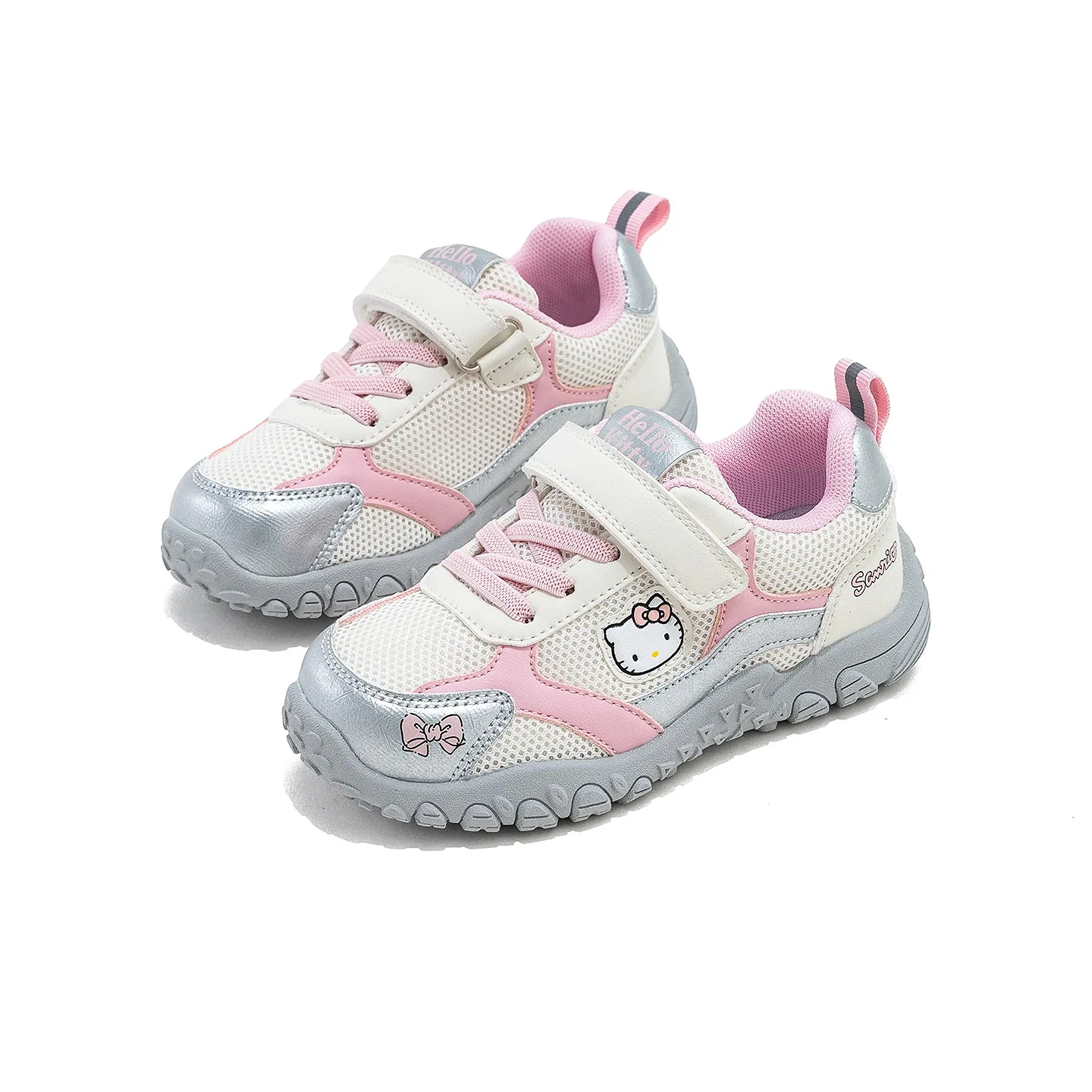 Детские повседневные кроссовки с принтом Sanrio, Pink — фото 4