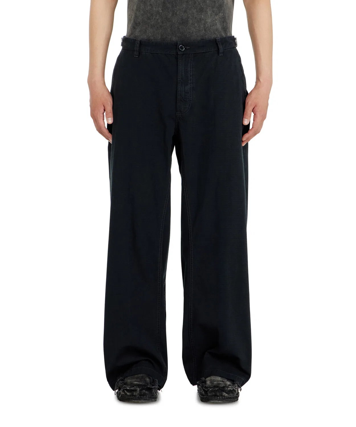 Мужские брюки свободного кроя P-BALL DIESEL, Black