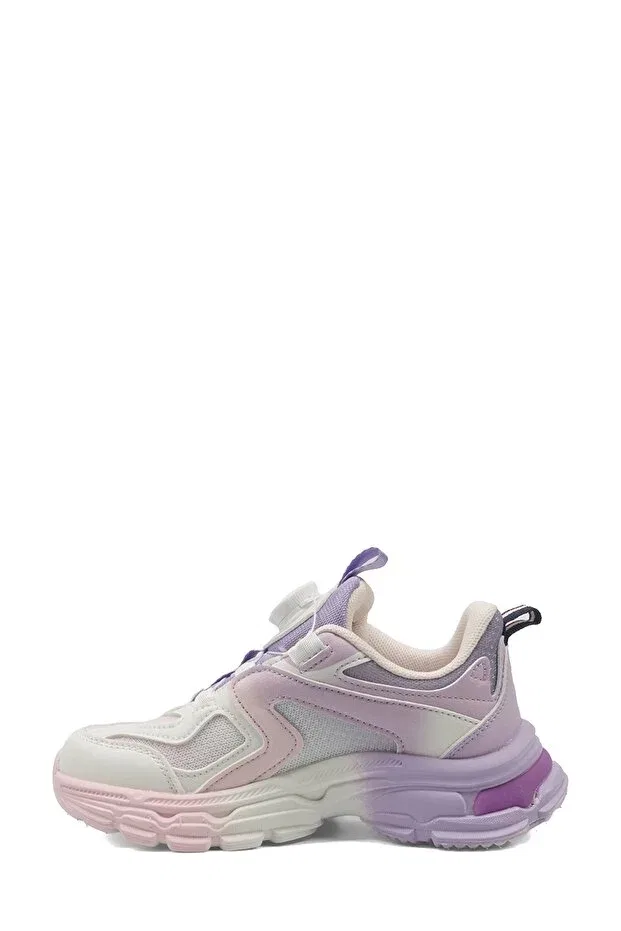 Детские спортивные туфли для девочек на шнуровке Tully jr 6fx lilac girls' sports shoes U.S. Polo Assn., Lila 102155835 — фото 3