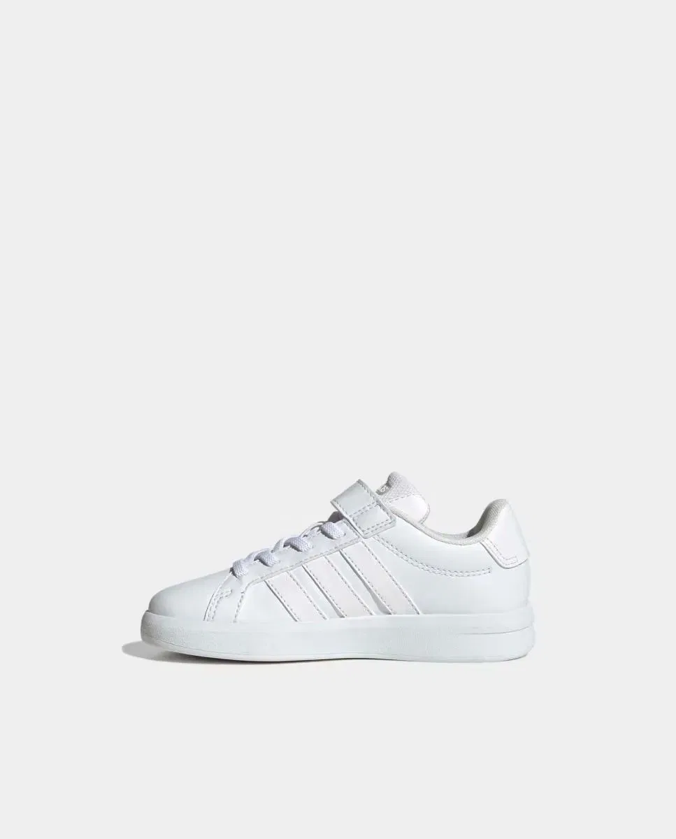 Детские кроссовки для мальчиков Grand Court 3.0 El C Blanco adidas, Blanco — фото 4