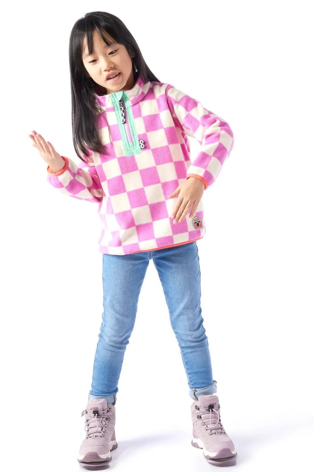 Флисовая кофта с молнией Shaun the Sheep Tog24, Pink