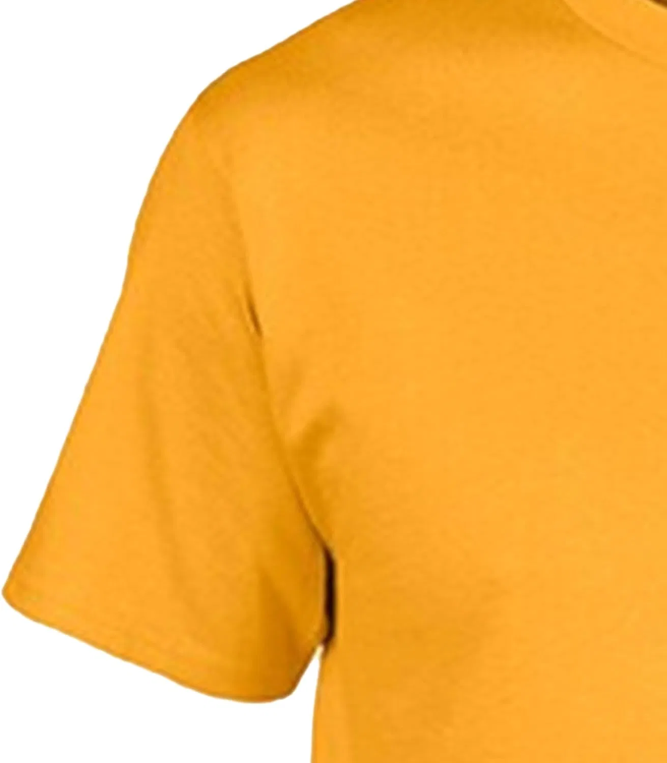 Мужская классическая футболка с круглым вырезом, Lightweight, Golden — фото 3