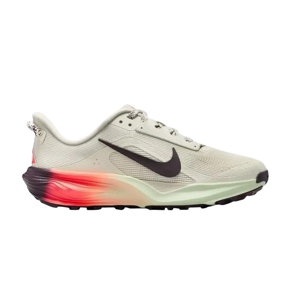 Кроссовки с принтом Pegasus Trail GS Nike, Sea Glass Light Silver