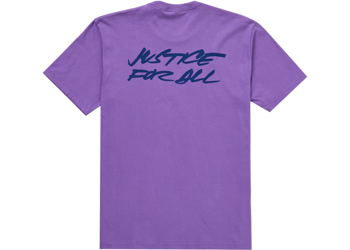 Мужская футболка с принтом Supreme Purple — фото 2