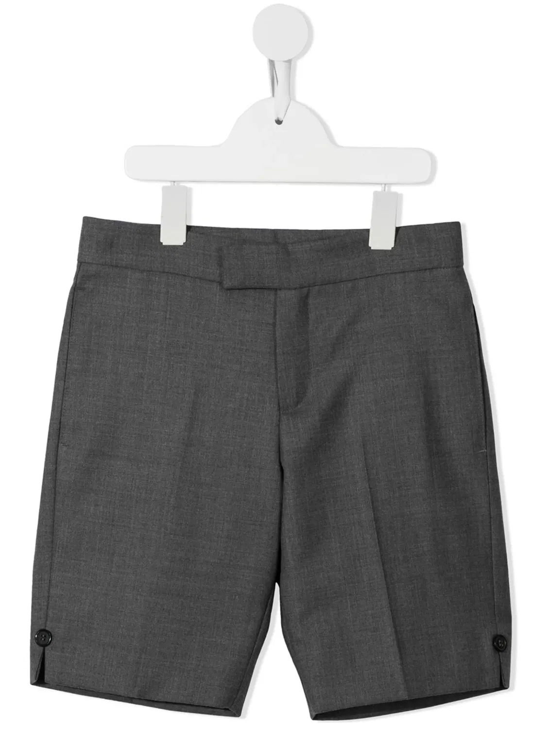 Шорты из твила Super 120s Thom Browne, серый