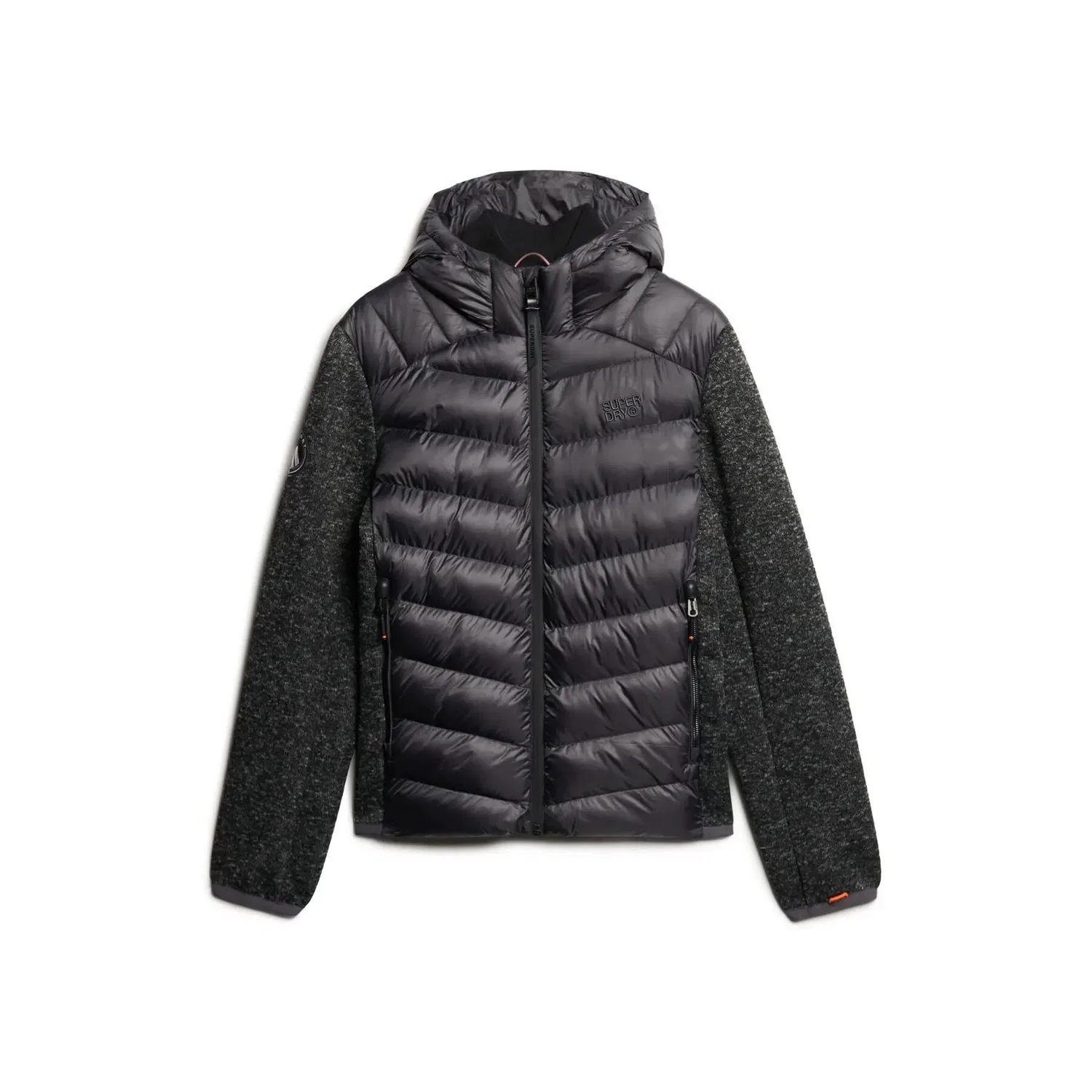 Женская утепленная куртка-худи Superdry Storm Hybrid, Grau