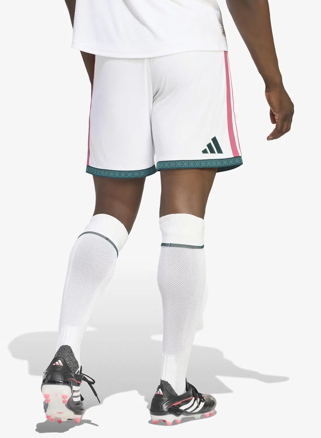 Шорты футбольные с технологией Climacool Real Madrid Home Adidas, белый — фото 2