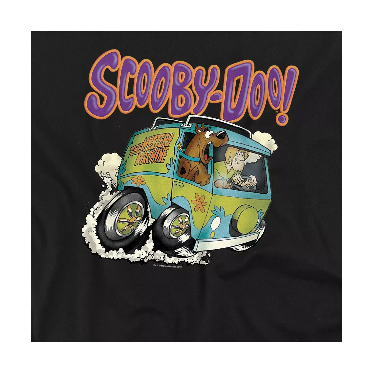 Детский боди-комбинезон с коротким рукавом с принтом Scoob Fink LOGOVISION, Black — фото 2